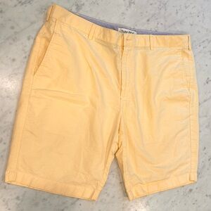 JoS A Bank Mens Sz 38 Yellow Oxford Shorts, Hardly worn Excellent condition!!